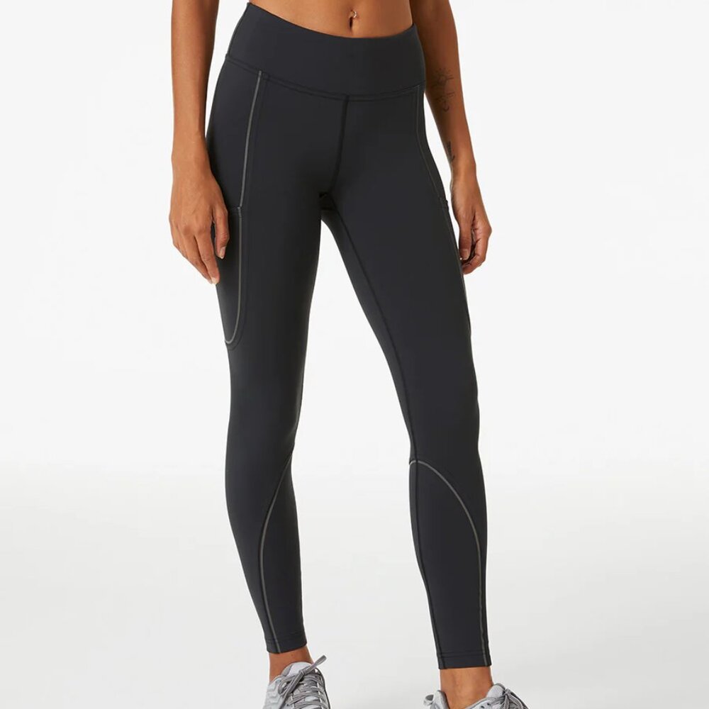 Outdoor Voices FrostKnit 7/8 Legging Black Sz XS